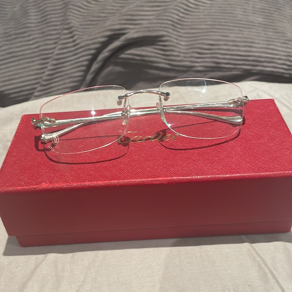 Jaguar frame Cartier Glasses